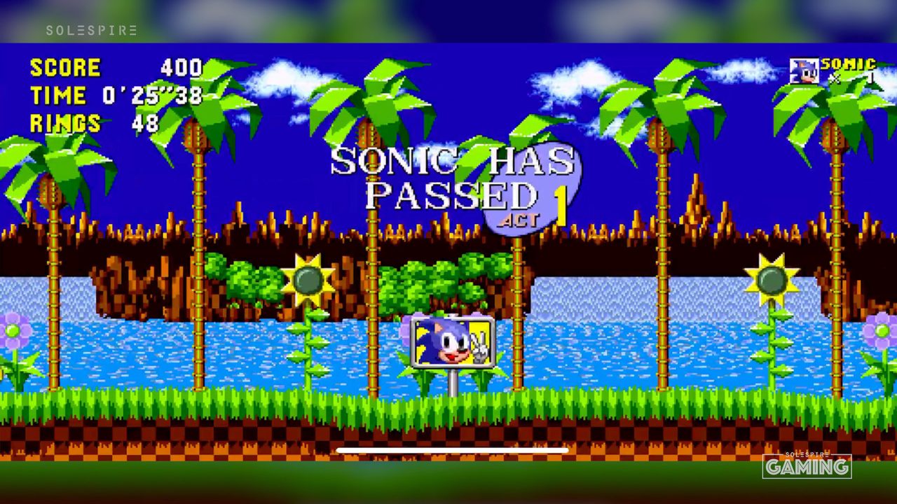 Sonic the Hedgehog – Green Hill Zone, Act 1 – Time Attack – 0:25.38 Speed Run – iPhone Video