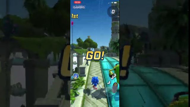 Sonic Forces: Speed Battle - Sky Sanctuary: Celestial Skyway - Classic Sonic the Hedgehog - iPhone