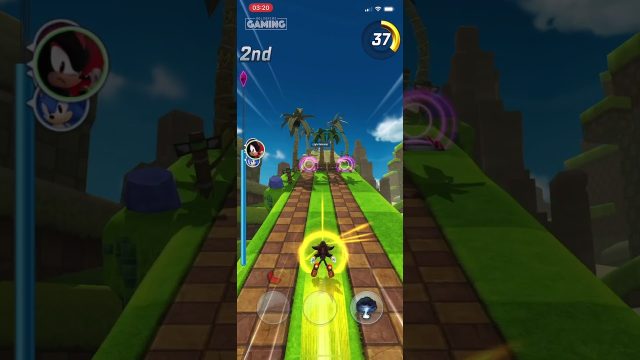 Sonic Forces: Speed Battle - Green Hill: Sandy Hills - Shadow the Hedgehog - iPhone