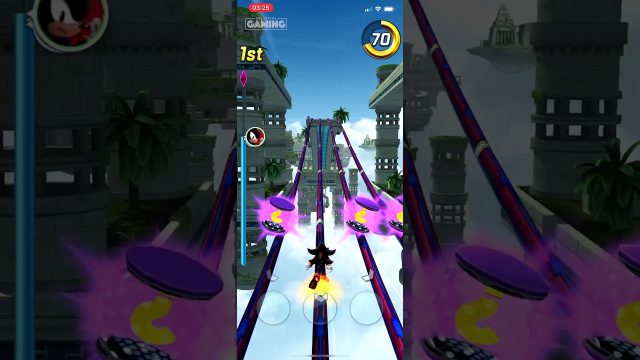 Sonic Forces: Speed Battle - Sky Sanctuary: Celestial Skyway - Shadow the Hedgehog - iPhone