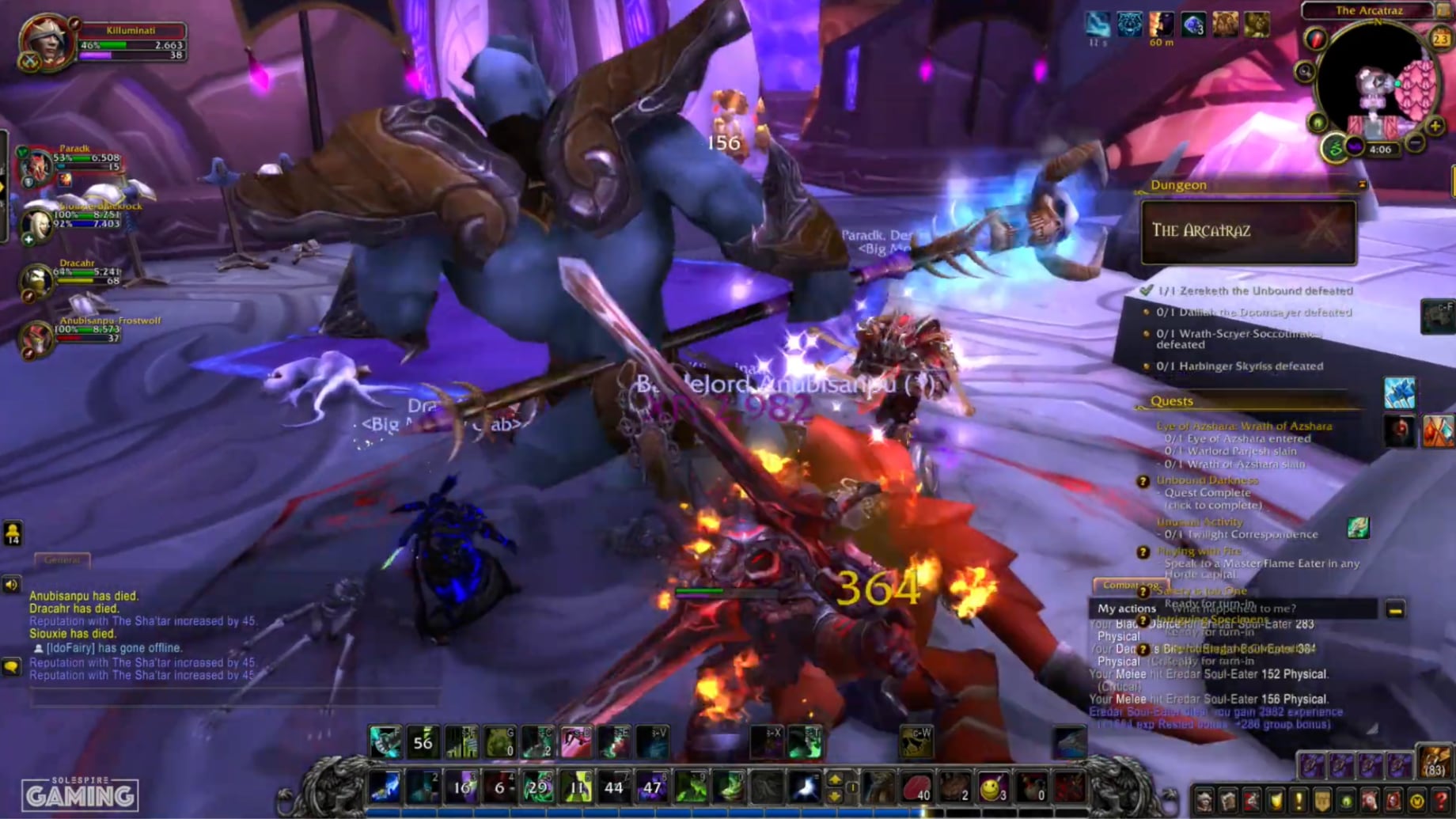 WoW Burning Crusade Timewalk Dungeon Highlights Montage Demon Hunter Gameplay PvE TBC