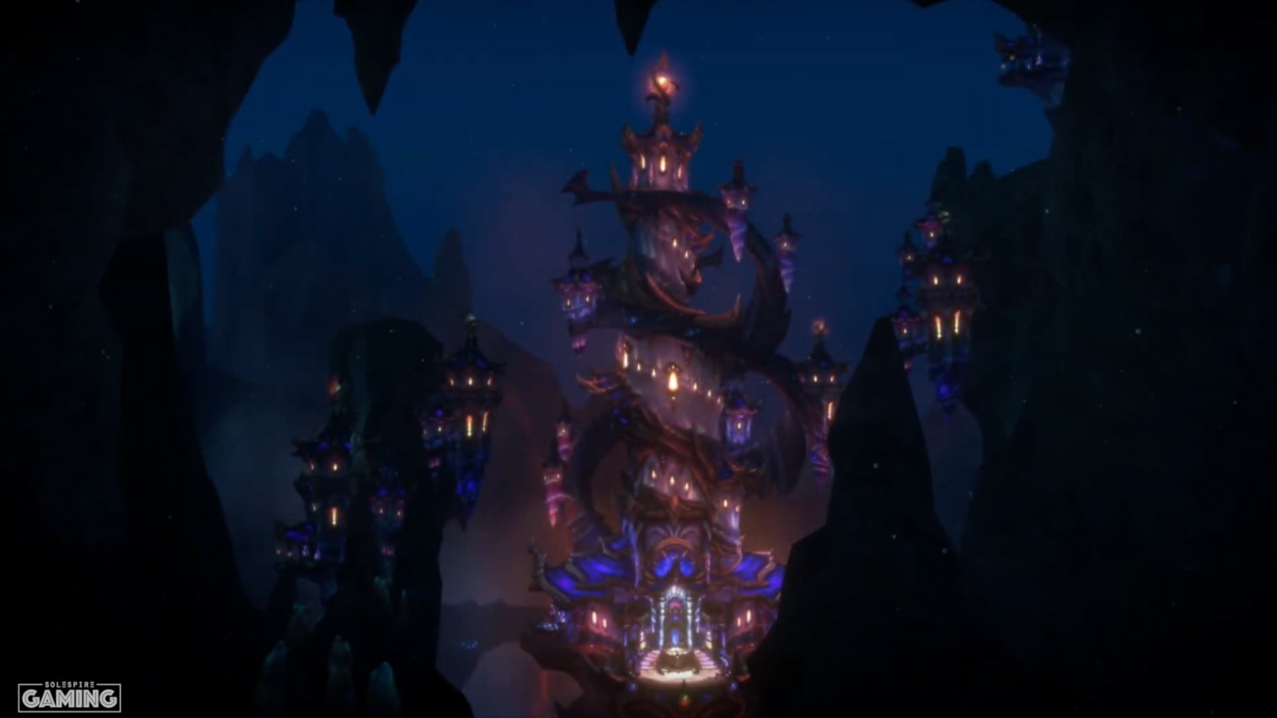 WoW Cinematic Entering Nazjatar Cut Scene - Queen Azshara Battle For Azeroth - BFA 8.2