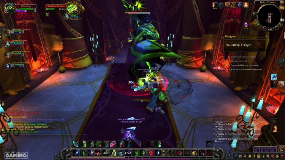 WoW TBC Timewalk Magister’s Terrace Dungeon Demon Hunter Levelling