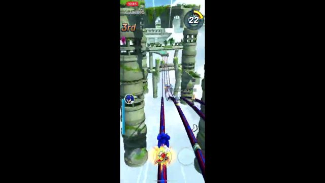 Sonic Forces: Speed Battle - Sky Sanctuary: Temple Gate - Sonic the Hedgehog - iPhone