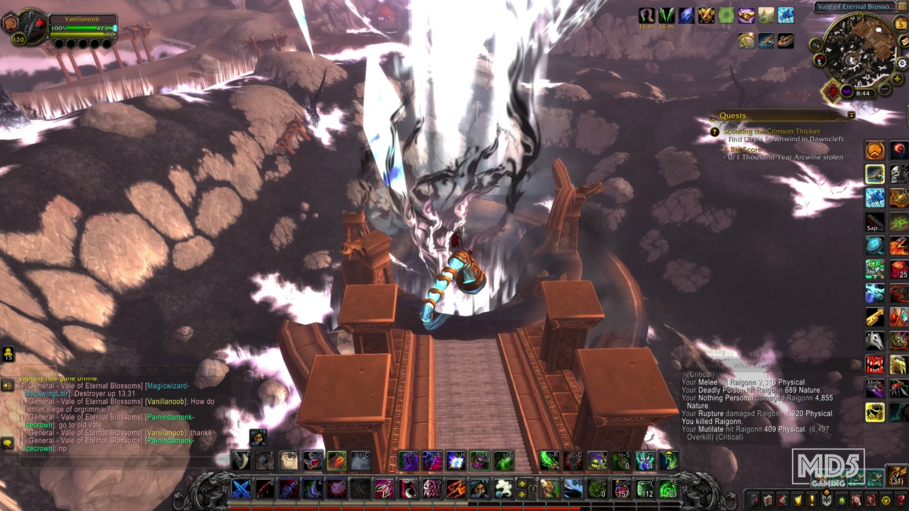 Timeless Isle Quest Line Story Intro WoW Mists Of Pandaria Farming