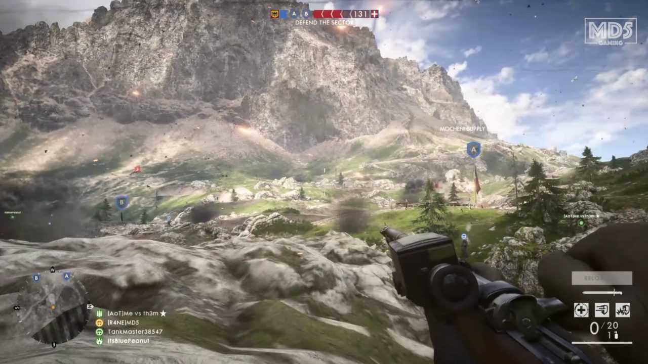 Battlefield 1 – Monte Grappa Operations Gameplay – Xbox Series X – Gaming – Video