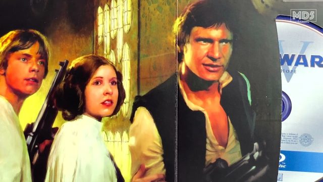 Star Wars Trilogy - The Complete Saga Blu Ray Box Cover Art - 2011 Edition - 4K HD - Star Wars Music