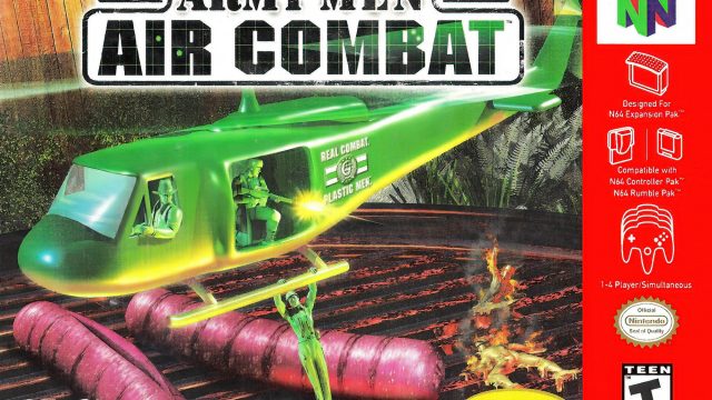 Army Men: Air Combat - 2000 Nintendo 64 Box Art