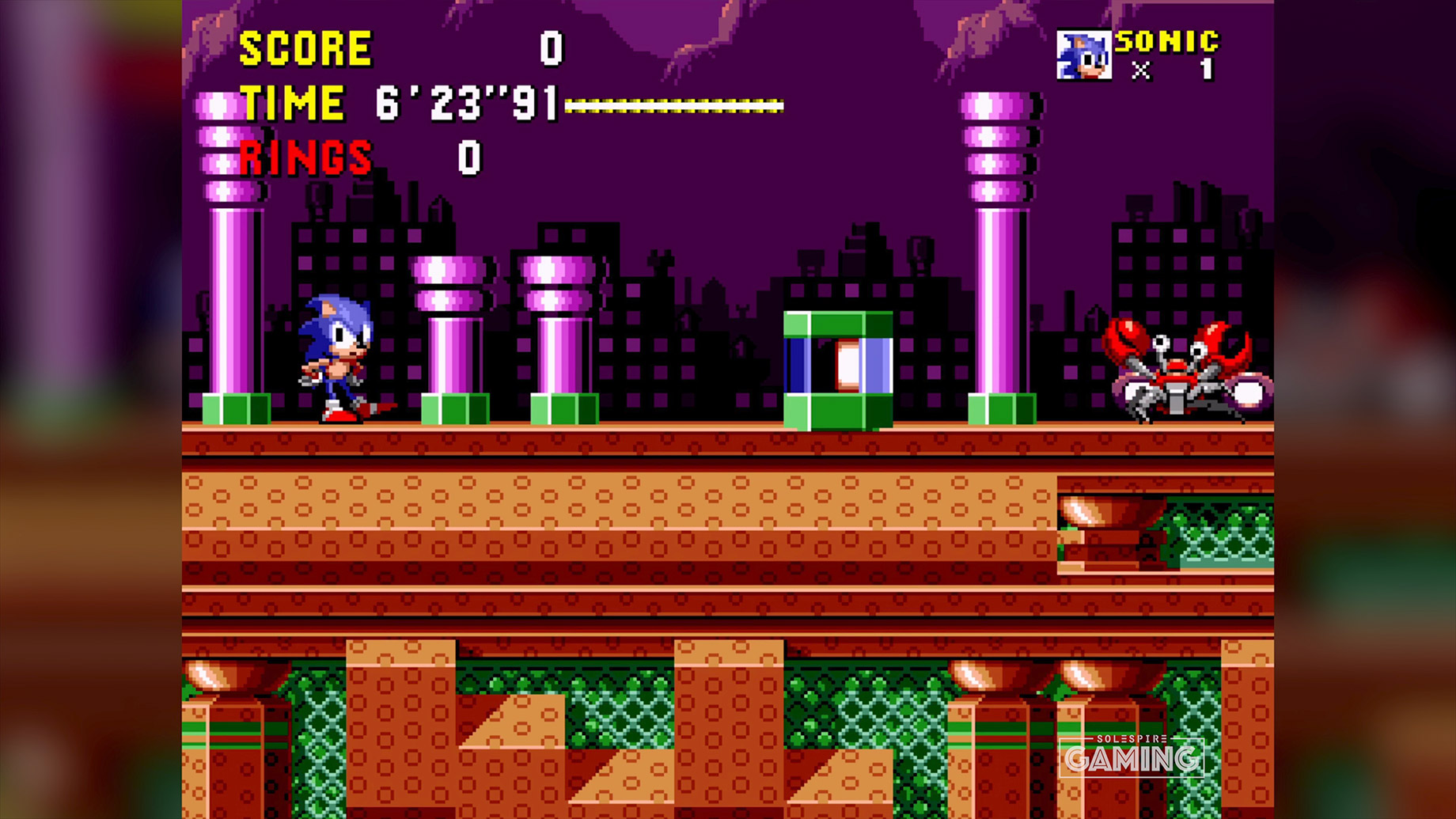 Sonic the Hedgehog Spring Yard Zone Music Extended Theme