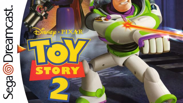 Toy Story 2: Buzz Lightyear to the Rescue - 2000 Sega Dreamcast Box Art