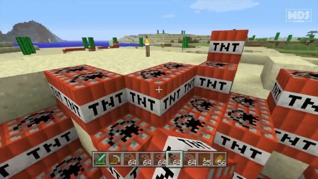 1 Hour of TNT 🧨 💥 Creative Minecraft Legacy Edition - Xbox Series X Gameplay - Gaming