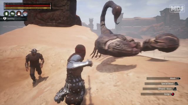 20 Minutes of Conan Exiles Gameplay - Xbox PvP Official Server - Hunting Farming Survival Game