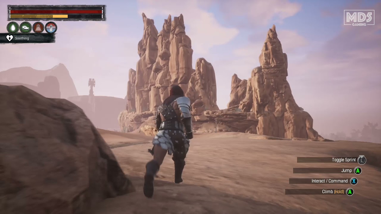 30 Minutes of Conan Exiles Gameplay – Xbox PvP Official Server – Crafting Ambient Survival Game – Video