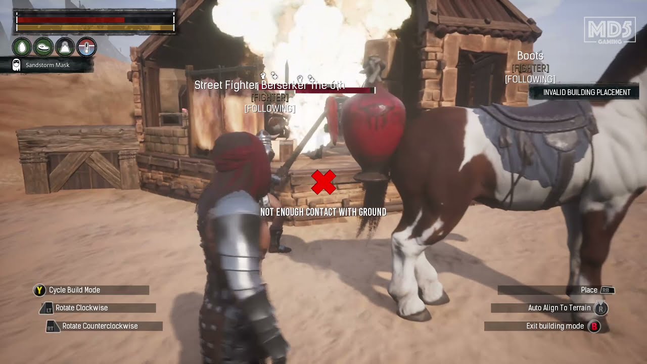 30 Minutes of Conan Exiles PvP Raid Gameplay – Xbox Official Server Crafting Farming Survival Game – Video