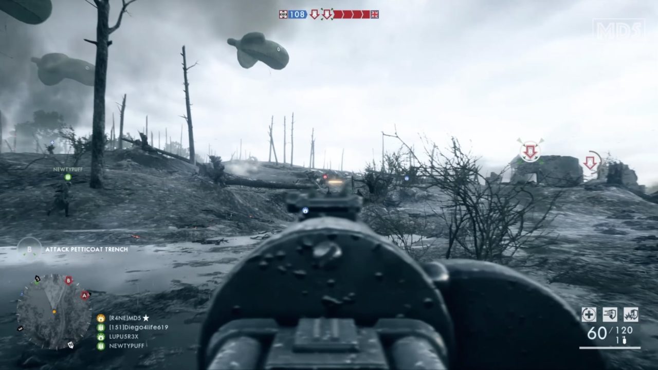 Battlefield 1 – Immersive Gameplay – Operations – Xbox Series X – Gaming – Video