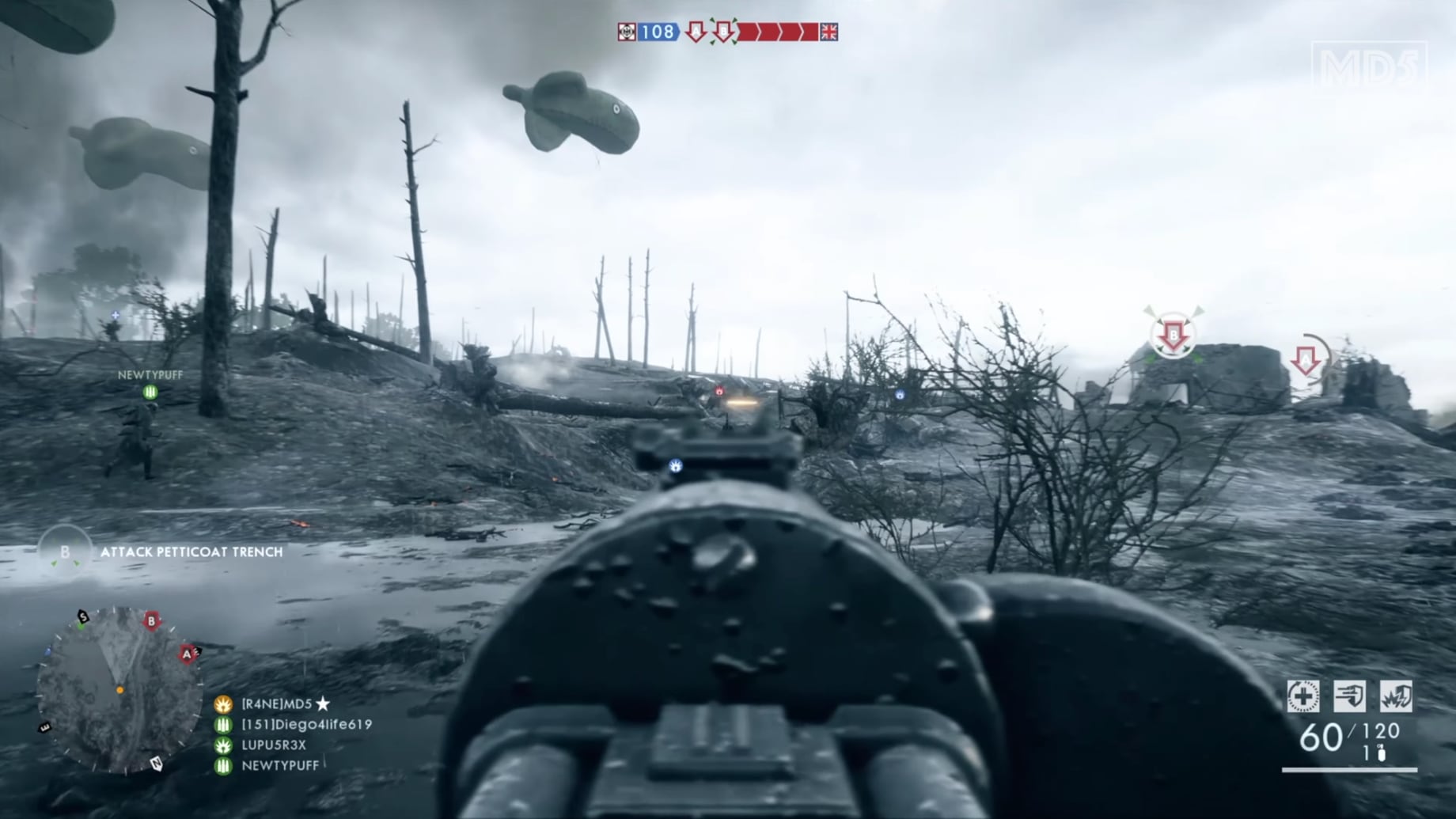Battlefield 1 – Immersive Gameplay – Operations – Xbox Series X ...