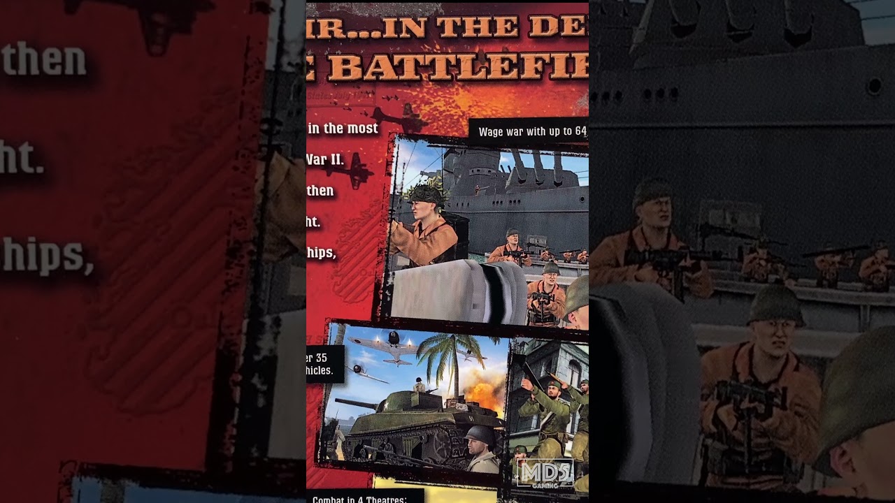 Battlefield 1942 HYPE – Soundtrack – Epic Cover – DICE – EA – PC 2002 #shorts – Video