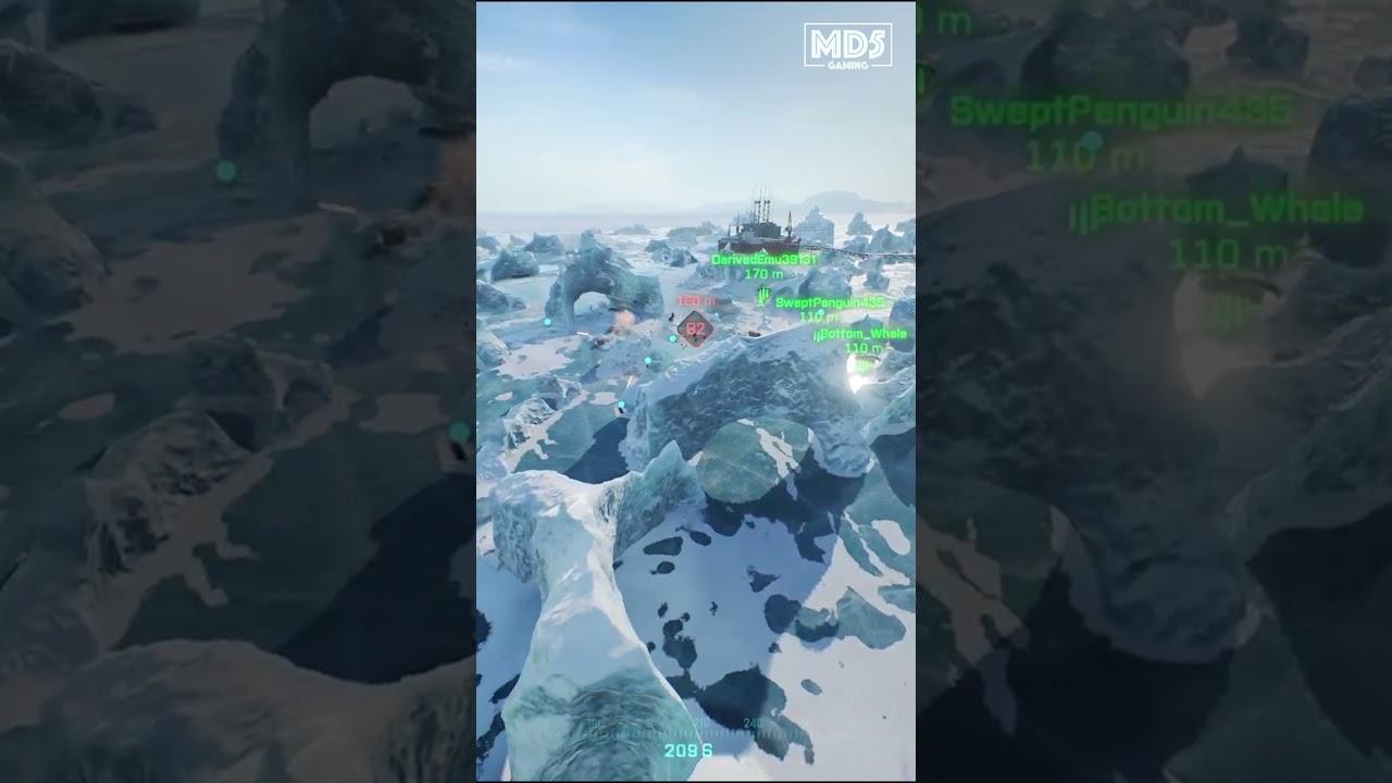 Battlefield 2042 – 128 Player Breakthrough Gameplay – Breakaway – Xbox Series X – Gaming #shorts – Video