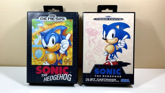Box Art - Sonic the Hedgehog (1991) SEGA Genesis / Mega Drive