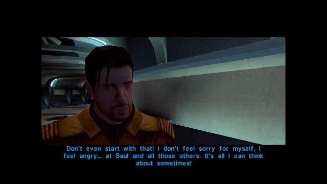 Carth Suffering PTSD - Star Wars - Knights Of The Old Republic - Taris - KOTOR - Xbox