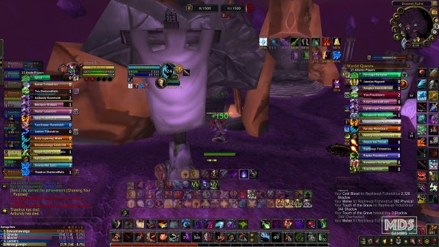 Eye Of The Storm Battleground Domination - WoW Shadowlands - Kyrian - Subtlety Rogue Horde PvP