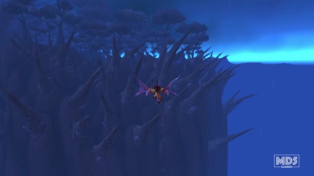 Flying Through Outland Burning Crusade - WoW Ambience, Views, Warcraft Music