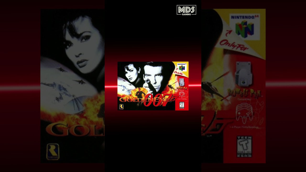 GoldenEye 007 N64 Music – Mission Status – James Bond Theme – Nintendo 64 – Classic Gaming #shorts – Video