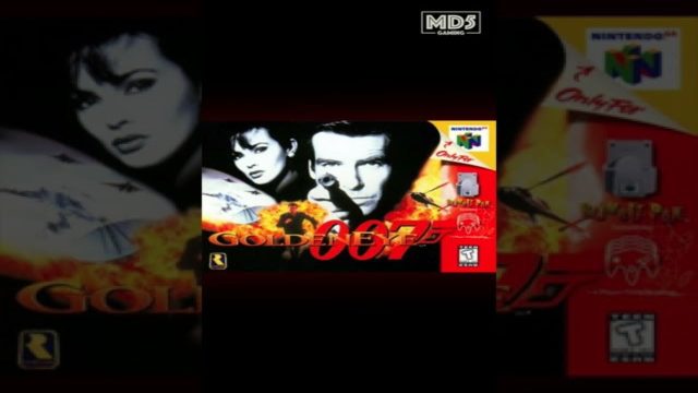 GoldenEye 007 Soundtrack N64 - Chemical Warfare Facility - Bond Theme - Nintendo 64 - Gaming #shorts