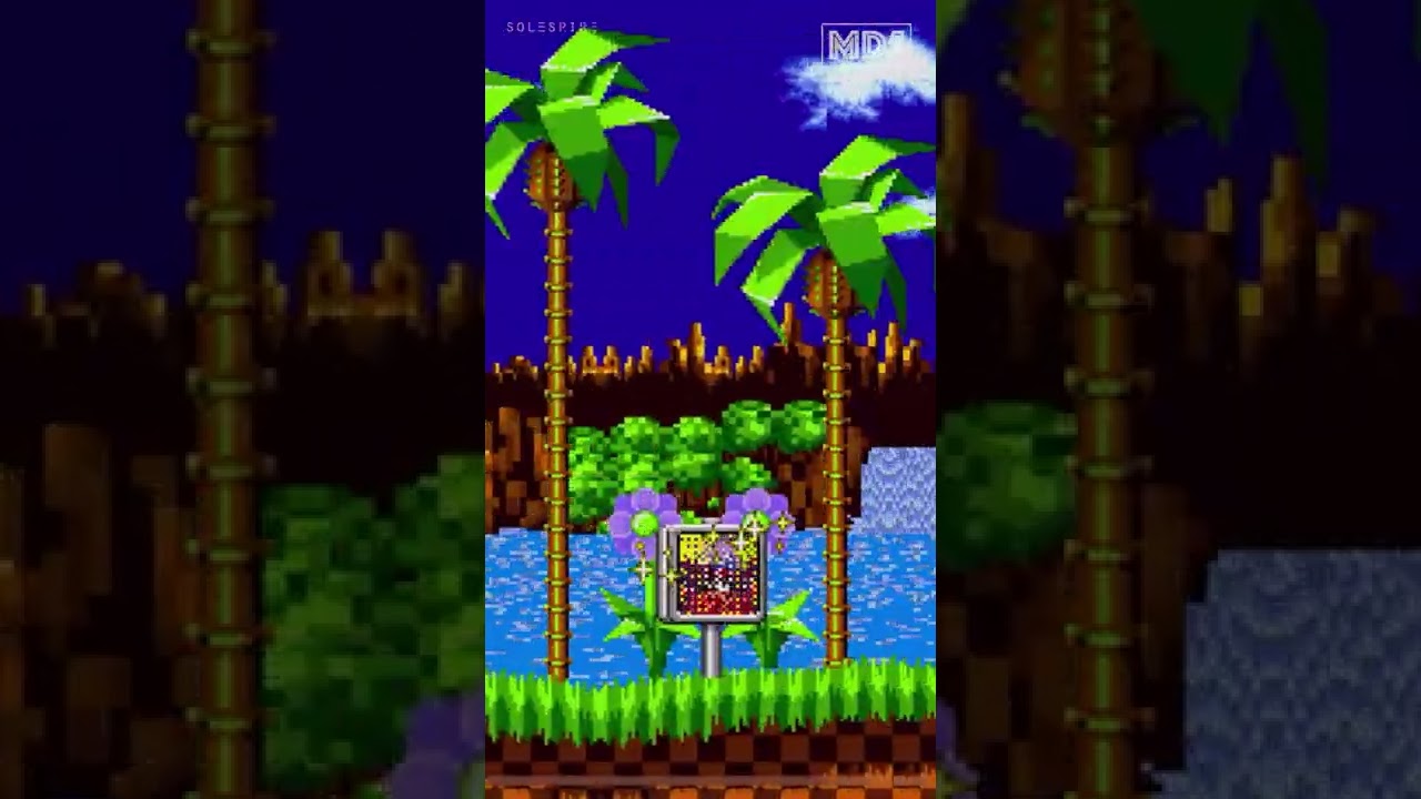 Green Hill Zone, Act 1 Complete ✅ - Sonic the Hedgehog 🌀 - iPhone Gameplay #shorts