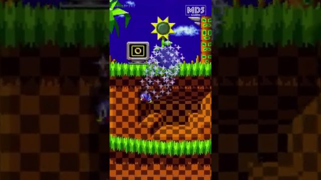 Green Hill Zone, Act 2 Complete ✅ - Sonic the Hedgehog 🌀 - iPhone Gameplay #shorts
