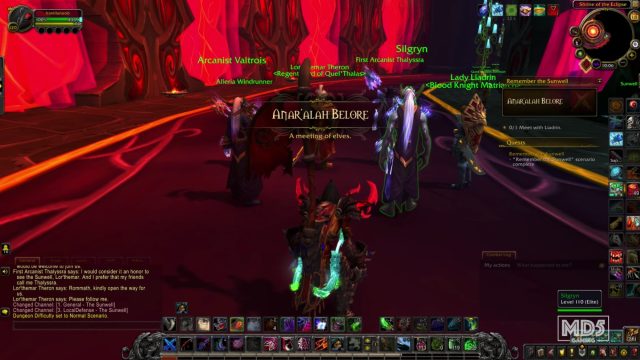 Horde Nightborne Allied Race Entry Questline Unlock Gameplay - Rogue - WoW Shadowlands Level Squish