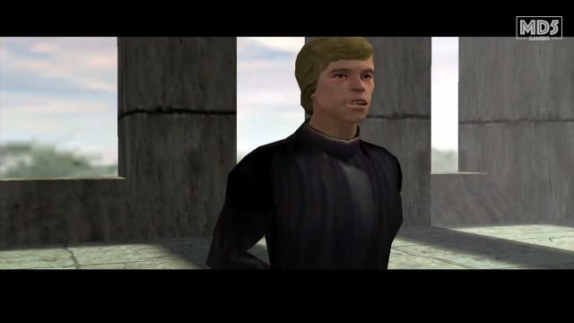 Jedi Temple on Yavin IV With Luke - Jedi Knight - Jedi Academy - Xbox Star Wars Meme Gaming