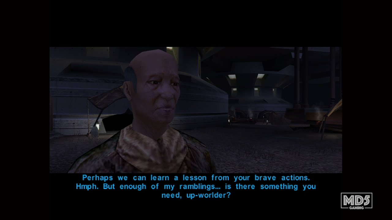 KOTOR Undercity Mission Light Side Choice – Taris – Star Wars Knights of The Old Republic – Video