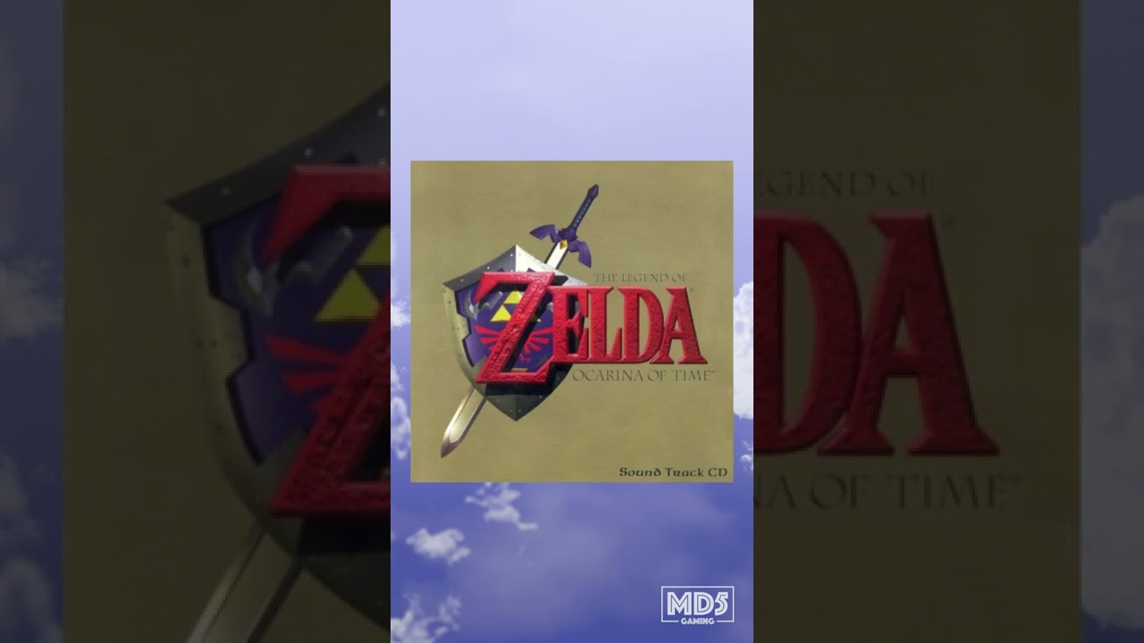 Legend Of Zelda Ocarina Of Time Title Theme Music Soundtrack – Nintendo 64 – Gaming #shorts – Video