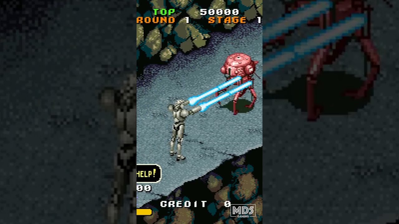 Michael Jackson’s Moonwalker (1990) SEGA Arcade – Round 1 – Cavern #shorts – Video