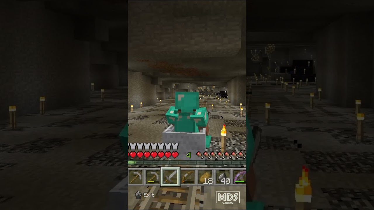 Minecart Tour – Minecraft Music – Xbox Series X – Console Gaming #shorts – Video