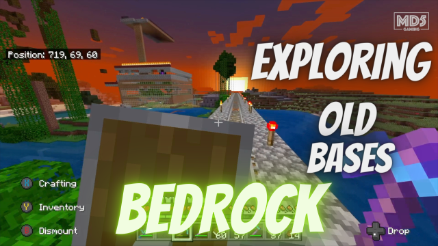 Minecraft Bedrock - Exploring Old Builds From 2015 in 1.18 - Hard Survival Xbox Series X Gaming ASMR