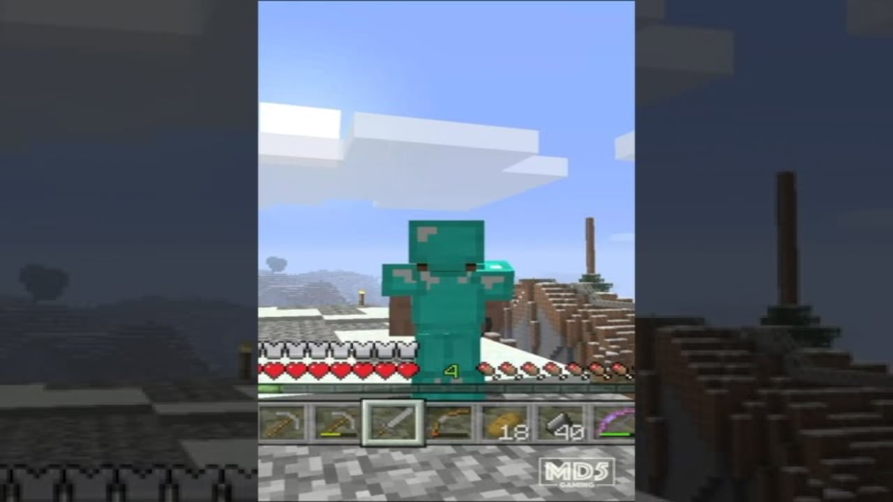 Old Minecraft Bedrock Version – Survival Exploring – Xbox Series X – Sandbox Gaming #shorts – Video