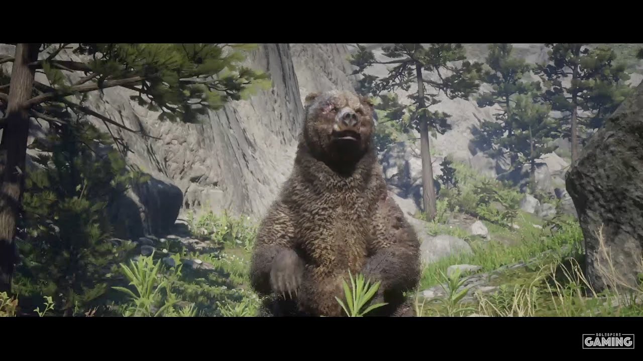 Red Dead Redemption 2 - Bear Hunt - Missions - Cinematics - Story - Xbox One - 1 Hour of Gameplay
