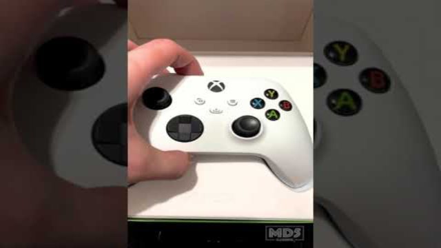 Robot White Xbox Controller - ASMR Unboxing #shorts