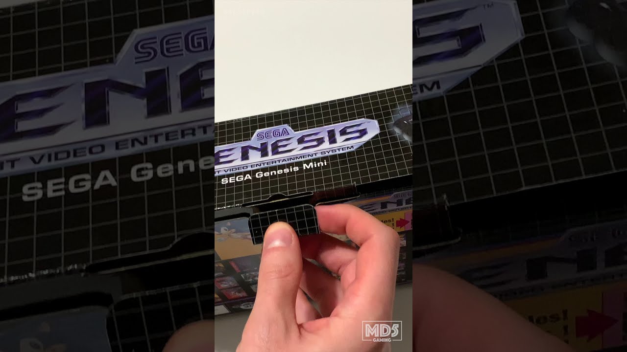 SEGA Genesis Mini Unboxing – Part 1 #shorts – Video