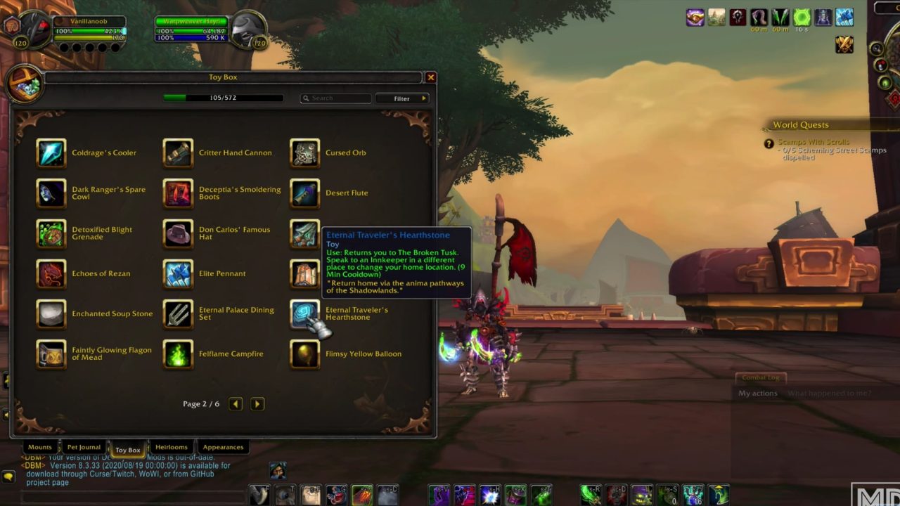 Shadowlands WoW Expansion Pre Order Rewards – Mounts, Toys, Hearth – Video