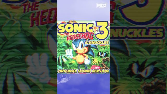 Sonic 3 & Knuckles 🌀 - Angel Island Zone 2 - Sega Genesis - Retro Gaming - 1994 Soundtrack #shorts