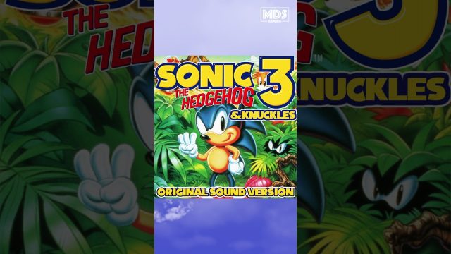 Sonic 3 & Knuckles 🌀 - Angel Island Zone 2 - Sega Genesis - Retro Gaming - 1994 Soundtrack #shorts