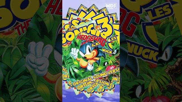Sonic 3 & Knuckles 🌀 - Angel Island Zone 2 - Sega Genesis - Retro Gaming - 1994 Soundtrack #shorts