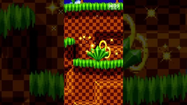 Sonic Mania 🌀 - Green Hill Zone 1 - Xbox Series X - Retro Gaming - Gaming #shorts