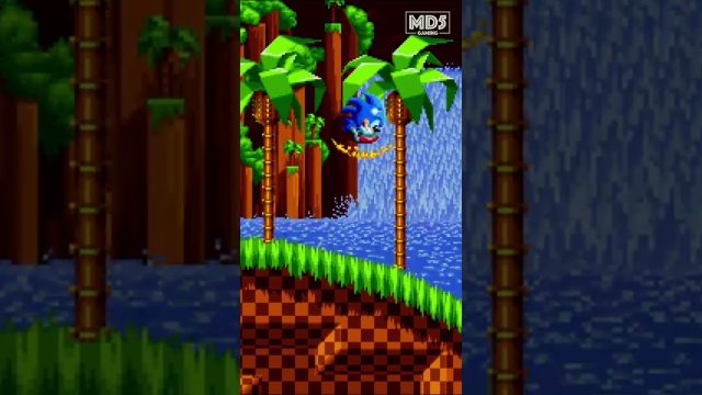 Sonic Mania 🌀 - Green Hill Zone Act 2 - Nostalgia - Xbox Series X - Retro Gaming - Gaming #shorts