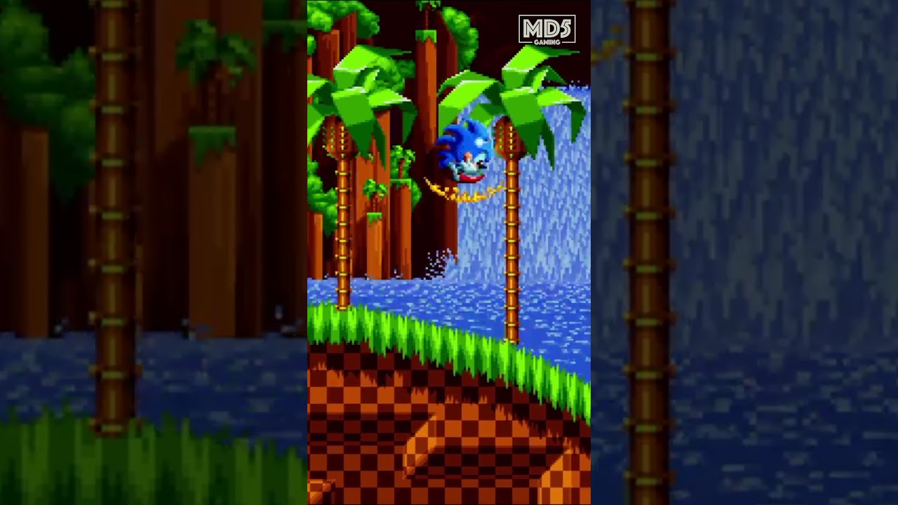 Sonic Mania 🌀 - Green Hill Zone Act 2 - Nostalgia - Xbox Series X - Retro Gaming - Gaming #shorts