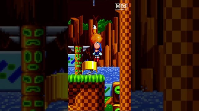 Sonic Mania 🌀 - Green Hill Zone Act 2 - Xbox Series X - Retro Gaming - Gaming #shorts