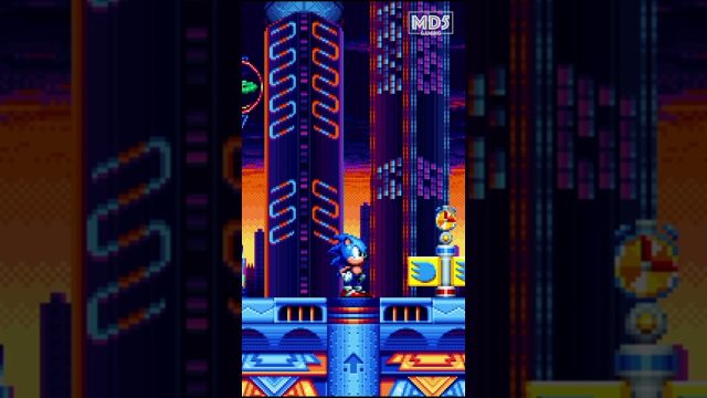 Sonic Mania 🌀 - Studiopolis Act 1 - Sonic Dancing - Xbox Series X - Retro Gaming - Gaming #shorts